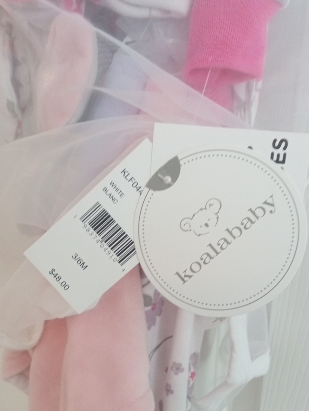 KOALABABY GIRLS  8 PC LAYETTE SET 3-6 MONTHS - Picture 13 of 15